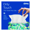 Hand Towels, Pop-Up Box, Cloth, 1-Ply, 9 x 10.5, Unscented, White, 120/Box