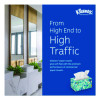 Hand Towels, Pop-Up Box, Cloth, 1-Ply, 9 x 10.5, Unscented, White, 120/Box