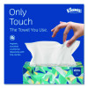 Hand Towels, Pop-Up Box, Cloth, 1-Ply, 9 x 10.5, Unscented, White, 120/Box, 18 Boxes/Carton