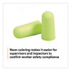 E-A-Rsoft Yellow Neons Soft Foam Earplugs, 33 Db Nrr, One Size Fits Most, Yellow Bullet Plugs, 200 Pairs/Box
