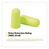 E-A-Rsoft Yellow Neon Earplug Refill For One Touch Dispensers, 33 Db Nrr, Neon Yellow Bullet Plugs, 500 Pairs