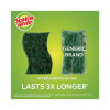 Heavy-Duty Scrub Sponge, 4.5 X 2.7, 0.6" Thick, Yellow/Green, 6/Pack