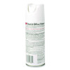 Desk And Office Spray Cleaner, Unscented, 15 Oz Aerosol Spray, 12/Carton
