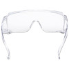 Tour-Guard V Protective Eyewear, Wall-Mount Dispenser Box, Frameless Otg, Clear Single Lens, 20/Box