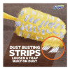 Heavy Duty Dusters Refill, Dust Lock Fiber, Unscented, Yellow, 6/Box, 4 Boxes/Carton