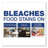 Disinfecting Cleaner w/Bleach, Fresh Scent, 1 Gal Bottle, 3/Carton