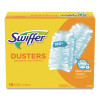 Dusters Refill, Dust Lock Fiber, 2" x 6", Light Blue, 18/Box, 4 Boxes/Carton