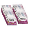 Extra Strength Sore Throat And Cough Lozenges, Mixed Berry, 16/Pack, 24 Packs/Carton