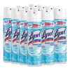 Disinfectant Spray, Crisp Linen, 19 Oz Aerosol Spray, 12/Carton