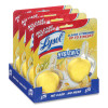 Hygienic Automatic Toilet Bowl Cleaner, Lemon Breeze Scent, 1.41 Oz Block, 2/Pack