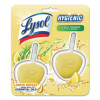 Hygienic Automatic Toilet Bowl Cleaner, Lemon Breeze Scent, 1.41 Oz Block, 2/Pack