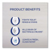Disinfectant Toilet Bowl Cleaner w/Lime/Rust Remover, Atlantic Fresh Scent, 24 Oz Angle-Neck Bottle