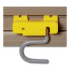 Closet Organizer/Tool Holder, 34w X 3.25d X 4.25h, Gray