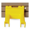 Closet Organizer/Tool Holder, 34w X 3.25d X 4.25h, Gray