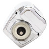 Auto Flush Side-Mount Toilet Flushing System, Polished Chrome