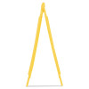 "Caution Wet Floor"Caution Wet Floor" Sign, 11 x 12 x 25, Bright Yellow Sign, 11 x 12 x 25, Yellow, 6/Carton
