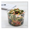 Bare Eco-Forward Rpet Deli Containers, Proplanet Seal, 16 Oz, 4.6" Diameter x 3" h, Clear, Plastic, 500/Carton