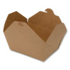Champpak Carryout Boxes, #1, 4.38 x 3.5 x 2.5, Brown, Paper, 450/Carton
