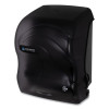 Simplicity Mechanical Roll Towel Dispenser, 12.38 x 9.5 x 14.63, Black Pearl