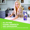 Clean Finish Disinfectant Cleaner, Herbal Scent, 32 Oz Spray Bottle, 12/Carton