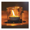 Tealight Candle, 5 Hour Burn, 0.5"h, White, 50/Pack, 10 Packs/Carton
