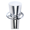 Crowd Control Posts, Polished Chrome, 41" High, Silver, 2/Box