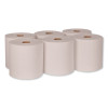 Hardwound Roll Towel, 1-Ply, 7.88" x 1,000 Ft, White, 6 Rolls/Carton