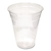 Kal-Clear Pet Cold Drink Cups, 16 Oz To 18 Oz, Plastic, Clear, 50/Sleeve, 20 Sleeves/Carton