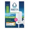 Water Faucet Mount Filtration System With 1 Elite Advanced Replacement Filter, White, 4/Carton