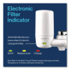 Water Faucet Mount Filtration System With 1 Elite Advanced Replacement Filter, White, 4/Carton