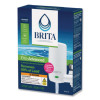 Water Faucet Mount Filtration System With 1 Elite Advanced Replacement Filter, White, 4/Carton