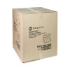 Smartlock Foam Hinged Lid Container, X-Large, 3 Compartments, 9.5 x 10.5 x 3.3, White, 250/Carton