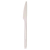 Cutlery For Cutlerease Dispensing System, Knife, Plastic, White, 960/Carton