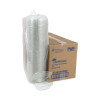 Earthchoice Recycled Pet Hinged Container, 8 Oz, 4.92 x 5.87 x 1.32, Clear, Plastic, 200/Carton