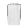 Foam Hinged Lid Containers, Dual Tab Lock Hoagie, 13 x 4.5 x 3, White, 250/Carton