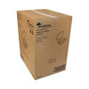 Earthchoice Recycled Pet Hinged Container, 24 Oz, 7.37 x 5.87 x 2.37, Clear, Plastic, 280/Carton