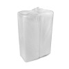 Vented Foam Hinged Lid Container, Dual Tab Lock, 8.4 x 8 x 3, White, 150/Carton
