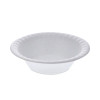 Placesetter Satin Non-Laminated Foam Dinnerware, Bowl, 12 Oz, White, 1,000/Carton