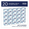 Two-Ply Bathroom Tissue, Septic Safe, White, 451 Sheets/Roll, 20 Rolls/Carton