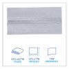 Tall Fold Dispenser Napkin, 12 x 7, White, 500/Pack, 20 Packs/Carton