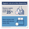 Xpressnap Interfold Dispenser Napkins, 1-Ply, Bag-Pack, 13 x 8.5, White, 6,000/Carton
