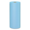 Shop Towels, Standard Roll, 1-Ply, 9.4 x 11, Blue, 55/Roll, 30 Rolls/Carton