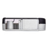 Quantum 12"-13" Jbt Dispenser, Classic, 22 x 5.88 x 16.5, Transparent Black Pearl