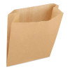 Waxed Kraft Liners, 10.5" x 3.25" x 9.38", Brown, 250/Carton