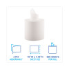 Center-Pull Hand Towels, 2-Ply, Perforated, 7.5 x 9, White, 600/Roll, 6 Rolls/Carton