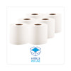 Center-Pull Hand Towels, 2-Ply, Perforated, 7.5 x 9, White, 600/Roll, 6 Rolls/Carton