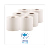 Center-Pull Hand Towels, 2-Ply, Perforated, 7.5 x 9, White, 600/Roll, 6 Rolls/Carton