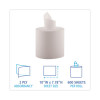 Center-Pull Hand Towels, 2-Ply, Perforated, 7.5 x 9, White, 600/Roll, 6 Rolls/Carton