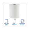 Hardwound Paper Towels, 1-Ply, 8" X 600 Ft, White, 2" Core, 12 Rolls/Carton