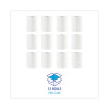 Hardwound Paper Towels, 1-Ply, 8" X 600 Ft, White, 2" Core, 12 Rolls/Carton